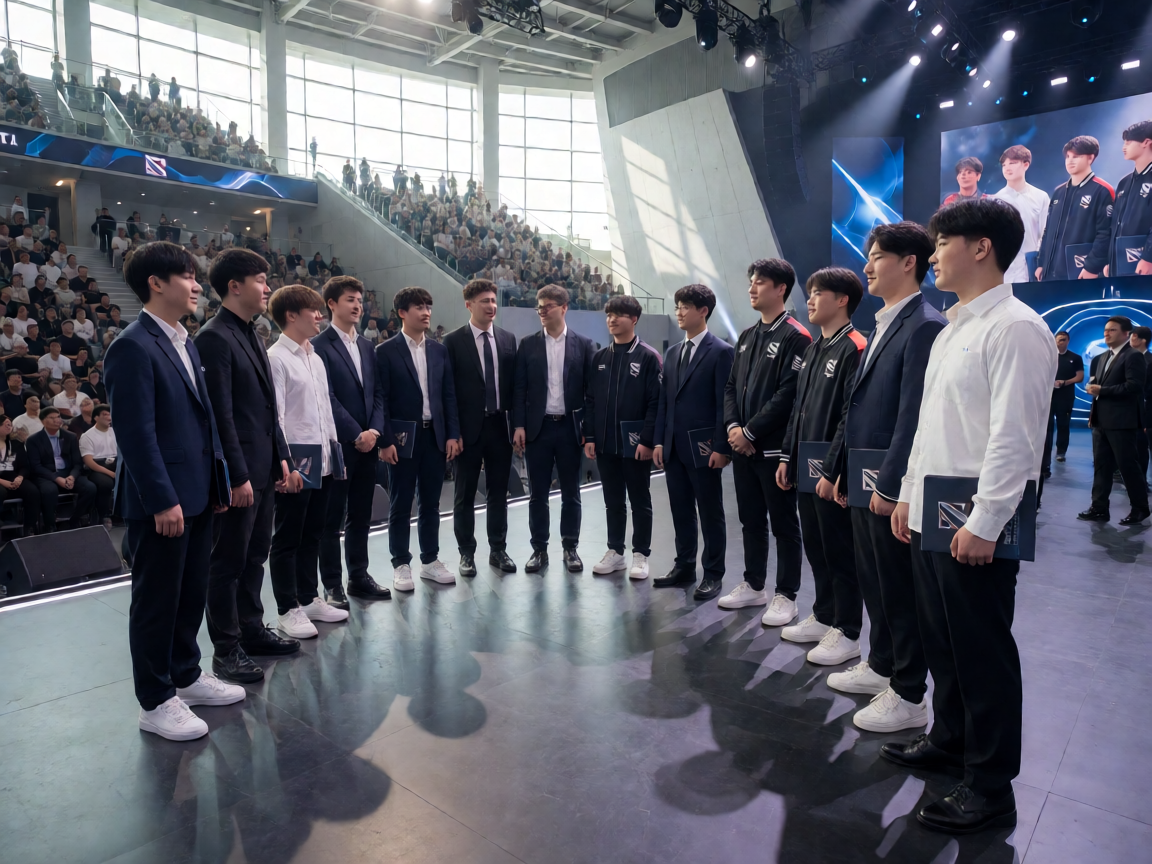 DOTA2国际邀请赛颁奖典礼现场